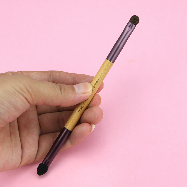 双头海绵眼影棒小马毛卧蚕刷包邮
