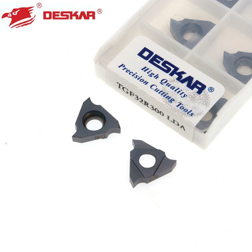 DESKAR立装浅槽刀片卡簧切槽刀