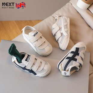 时尚 新款 韩版 透气软底单网阿甘鞋 road儿童鞋 英国next 子2025夏季