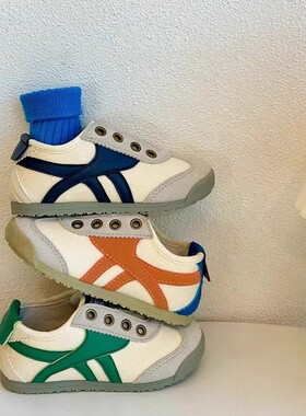 GSRG女童幼儿园室内鞋运动鞋春秋季防滑轻便男童帆布鞋宝宝阿甘鞋