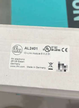 全新ifm易福门AL2401-Link模块8X2 DI，德国
