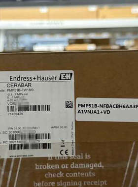 议价E+H 变送器  PMP51B-NFBACBH6AA3P