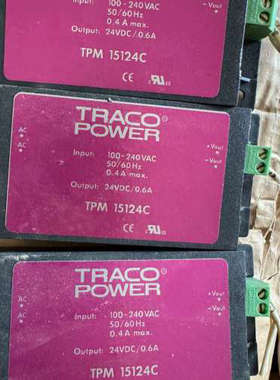TRACO POWER模块电源型号TPM15124C
