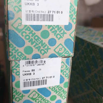 议价全新菲尼克斯UKKB 3接线端子，一盒50个，订货号27 7
