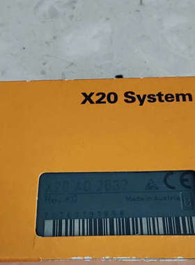 贝加莱模块 X20AO2632 X20A02632 全新原装