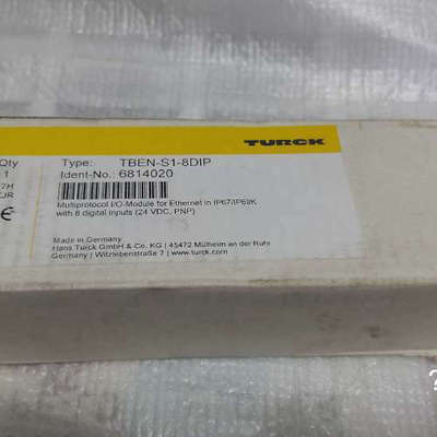 议价Turck远程IO模块，TBEN-S1-8DIP，68140