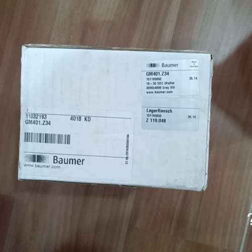 议价商品全新原装的带包装盒的堡盟编码GM401.Z34拍摄