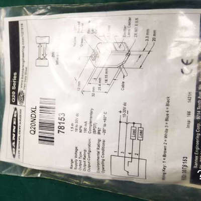 议价邦纳Q20NDXL传感器 78153  全新原装