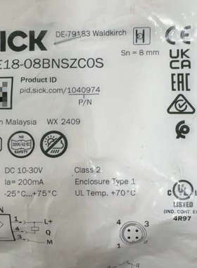 议价全新西克IME18-08BNSZCOS开关，实拍，全新未使用