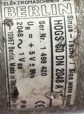 议价商品HUBNER编码器HOGS 60 DN 2048A13