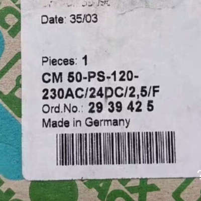 菲尼克斯开关电源，2939425输入AC100-240伏，D