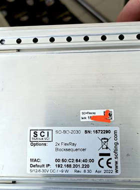 议价商品Flexray板卡 SO-BO-2030