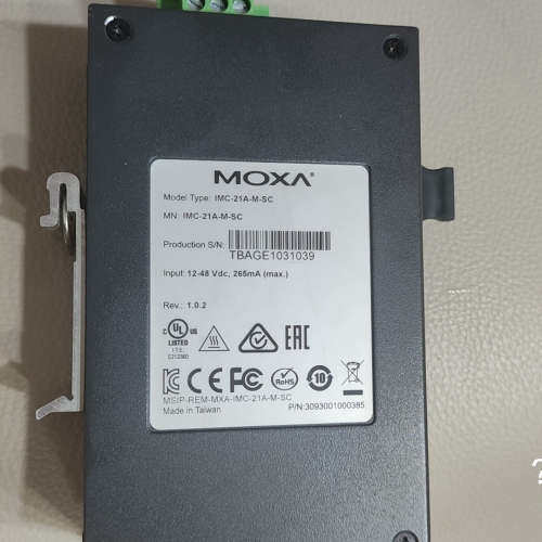 议价MOXA IMC-21A-M-SC 光电转换器，99新，功能