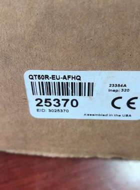 议价邦纳雷达传感器QT50R-EU-AFHQ 25370