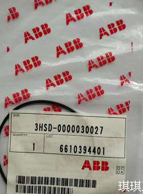 ABB密封圈 3HSD-0000030027 机器人备件O型