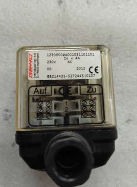 GEMU阀门定位器，型号1230000ZA001031101