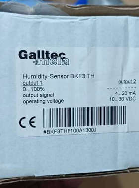 议价全新Galltec湿度传感器BKF3.TH，原装正品，德国制