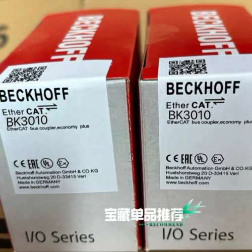 议价倍福模块BK3010原装未使用正品现货 EtherCAT总线