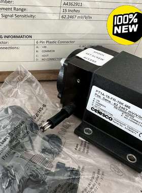 CELESCO拉绳位移传感器PT1A-15-FR-10K-M