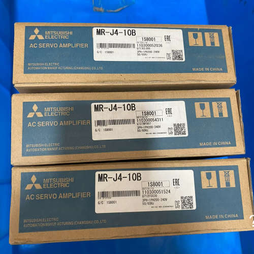 议价三菱伺服驱动器,型号MR-J4-10B,全新未使用,序列号