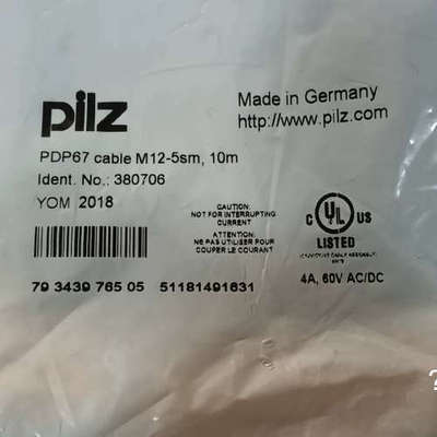 议价皮尔兹线缆PDP67 cable M12-5sm,10m I