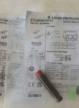 全新劳易测IS 212MM/4NO-4NO-S12开关50112808