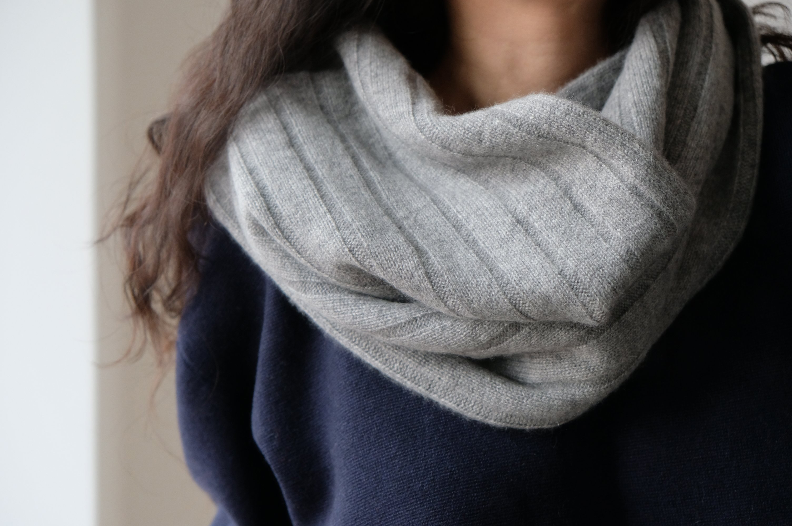 APCSHOP欧美女秋冬山羊绒脖套