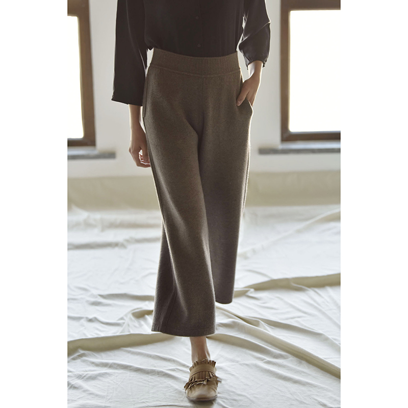 高腰APCSHOP秋冬新款九分裤