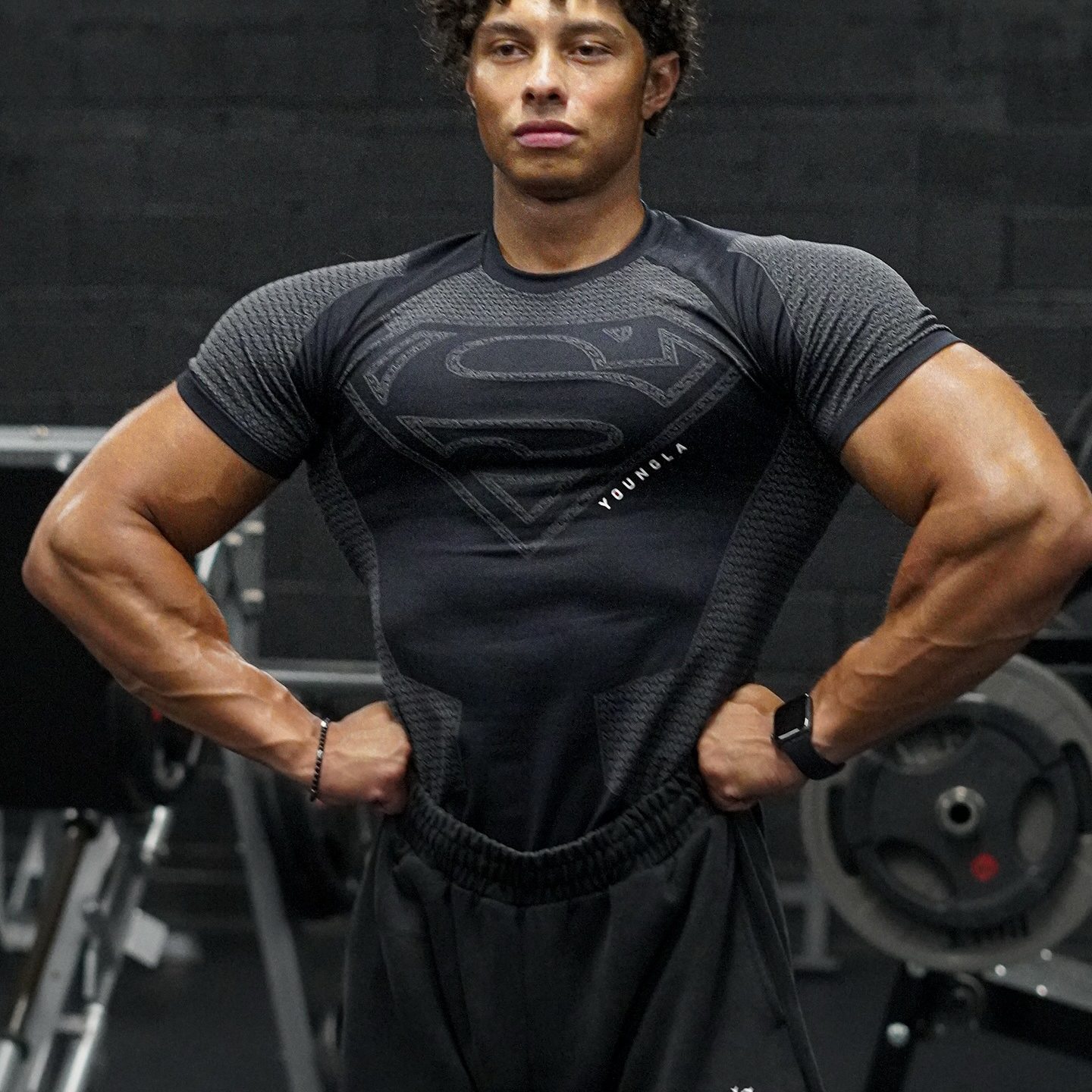 教练美式健身短袖男士显肌肉速干纹理感高弹抗皱超人紧身衣男t恤,运动服/休闲服装,健身衣,淘宝优惠券,粉丝福利购,淘宝优惠卷