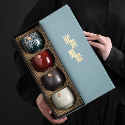 Японская керамическая чайная чашка, чайный сервиз, комплект, подарок на день рождения