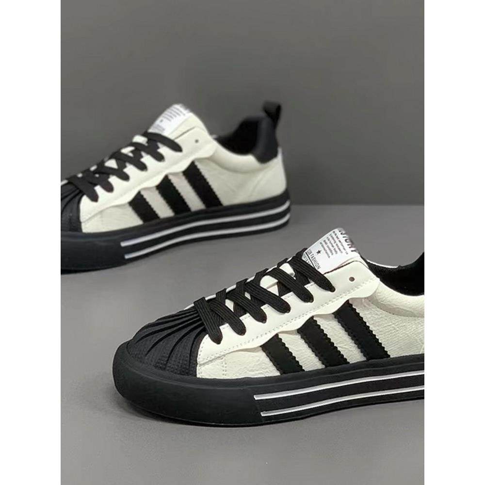 正牌高端时尚冬季运动鞋男士休闲白鞋百搭鞋壳头牌高端帅三