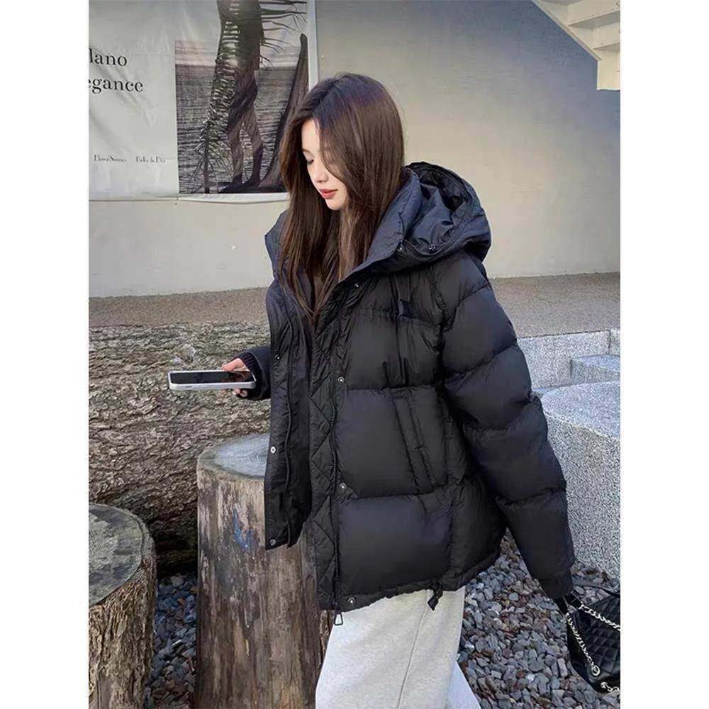 香港棉袄2025秋冬季新款洋气超好看的羽绒棉服棉袄加厚夹棉外套女
