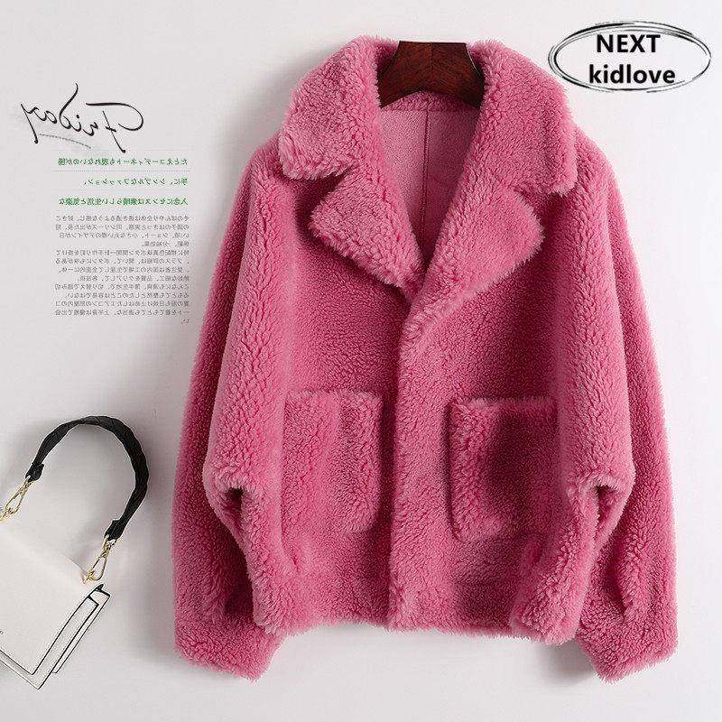 香港高级感颗粒皮草羊羔毛短外套女时尚洋气皮毛一体羊剪绒大衣冬,女装/女士精品,皮草,淘宝优惠券,粉丝福利购,淘宝优惠卷