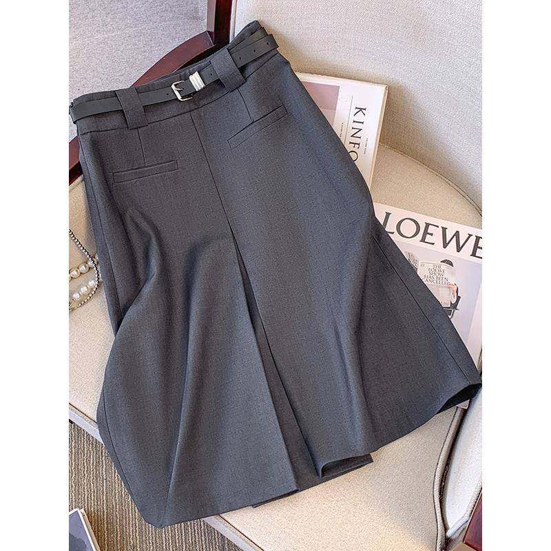 高端灰色女士套装裙，新多功能高腰修身Look覆盖裆部的可逆专业a,女装/女士精品,半身裙,淘宝优惠券,粉丝福利购,淘宝优惠卷