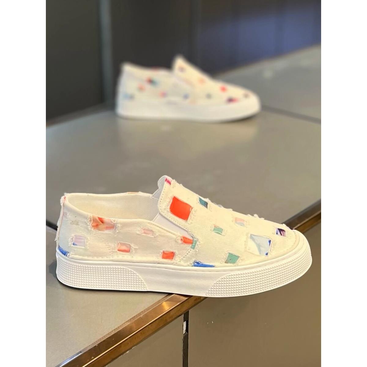 Trendsetters！不畏翻山越岭！一脚蹬低帮透气破洞潮软底帆布鞋