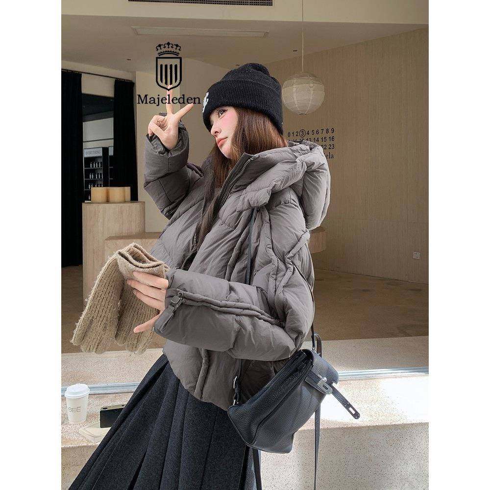 正品2025年冬季新款爆款超好看减龄高级感羽绒服外套面包服上衣女