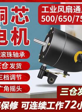 纯铜大功率工业落地风扇电机马达