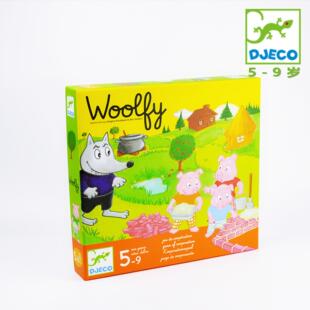 DJECO三只小猪智荷儿童学生休闲卡牌桌面游戏益智逻辑亲子5岁以上