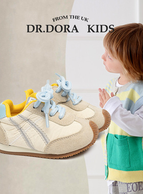 DR.DORA朵拉博士秋季新款软底防滑1一3岁婴幼儿透气运动童鞋学步