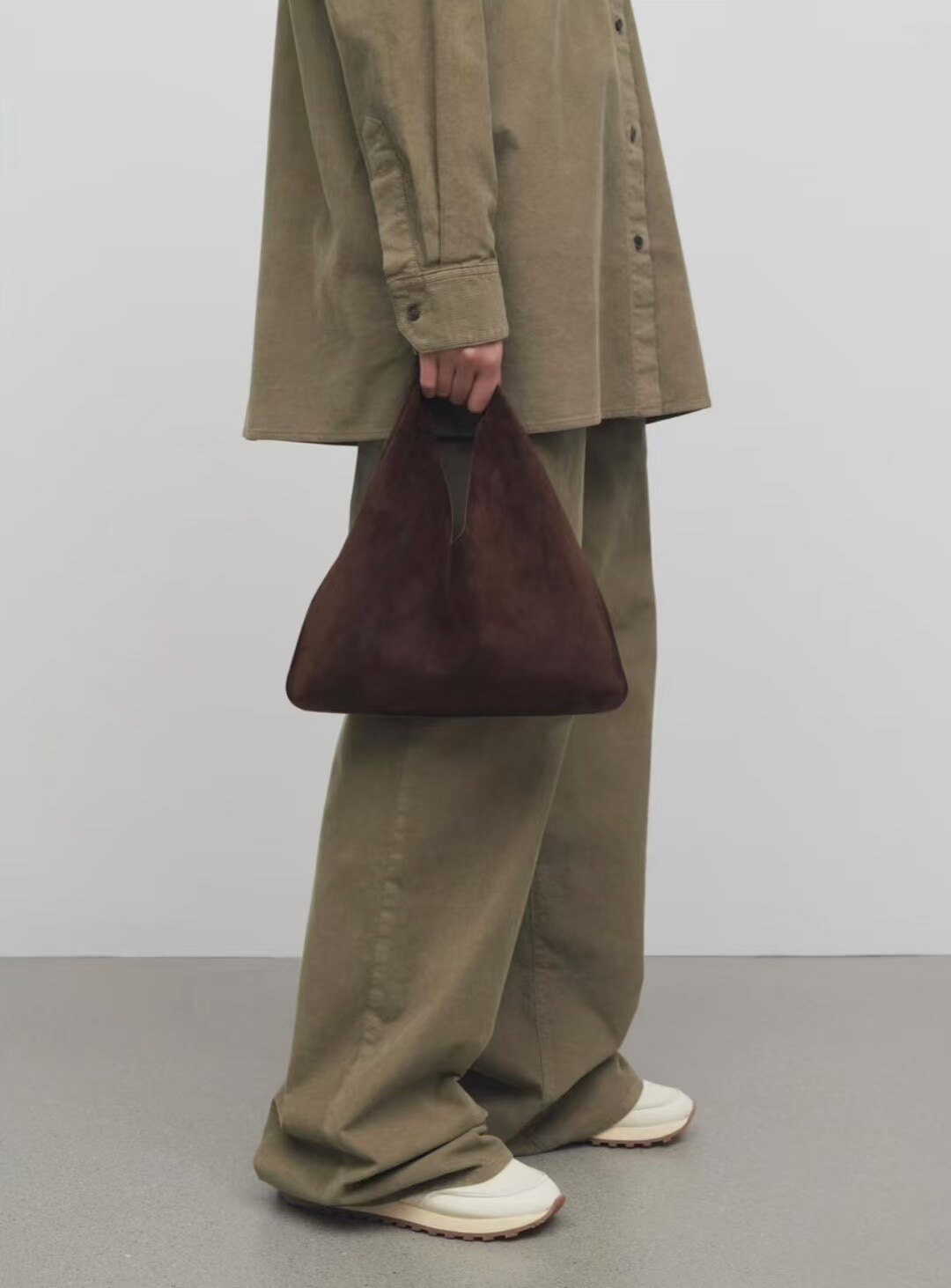 The Row Small Bindle Bag: 25 Autumn Restock Leather Triangle - Taobao product photo 5