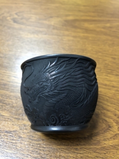 宜兴紫砂手工石黄泥料主人杯功夫品茗杯名家原矿120m l