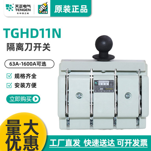 天正TGHD11N祥云系列刀开关