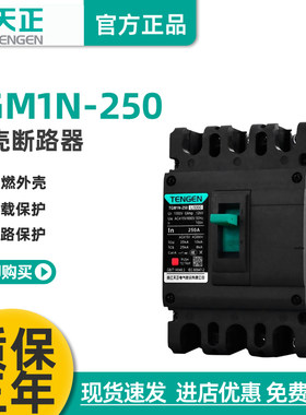 TENGEN天正TGM1N-250L塑壳断路器