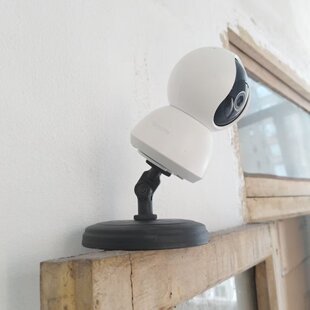 摄像头盲区改善底座适用小米云C700萤石C6家用监控免打孔俯视支架