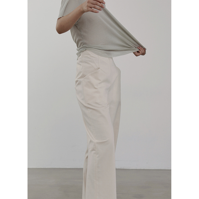 commusememory露脐长裤休闲裤