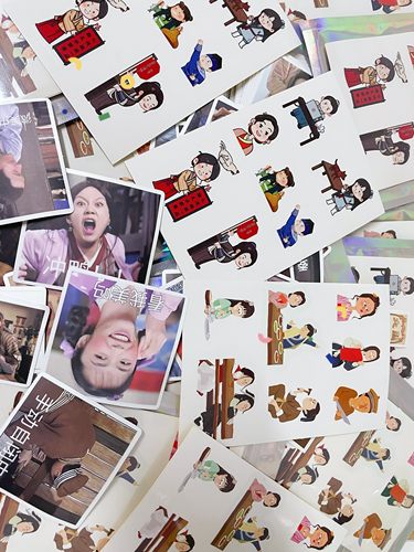 关中大侠的武馆原创设计人物贴纸