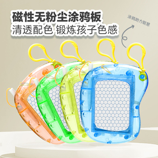 手指画板可爱磁性写字板迷你手写板绘画板钥匙扣挂件包包挂饰儿童