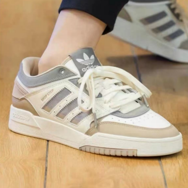 Adidas三叶草Drop Step摩卡棕覆古男女低帮运动休闲板鞋IG6063,运动鞋new,板鞋,淘宝优惠券,粉丝福利购,淘宝优惠卷