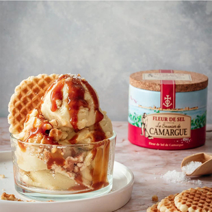 法国卡玛格盐之花125g fleur de sel原味海之花烘焙调味提鲜