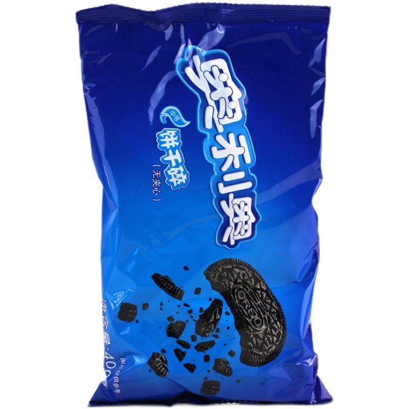 亿滋奥利奥饼干碎400g 中号饼干碎屑原味夹心饼干 烘焙麦旋风奶茶